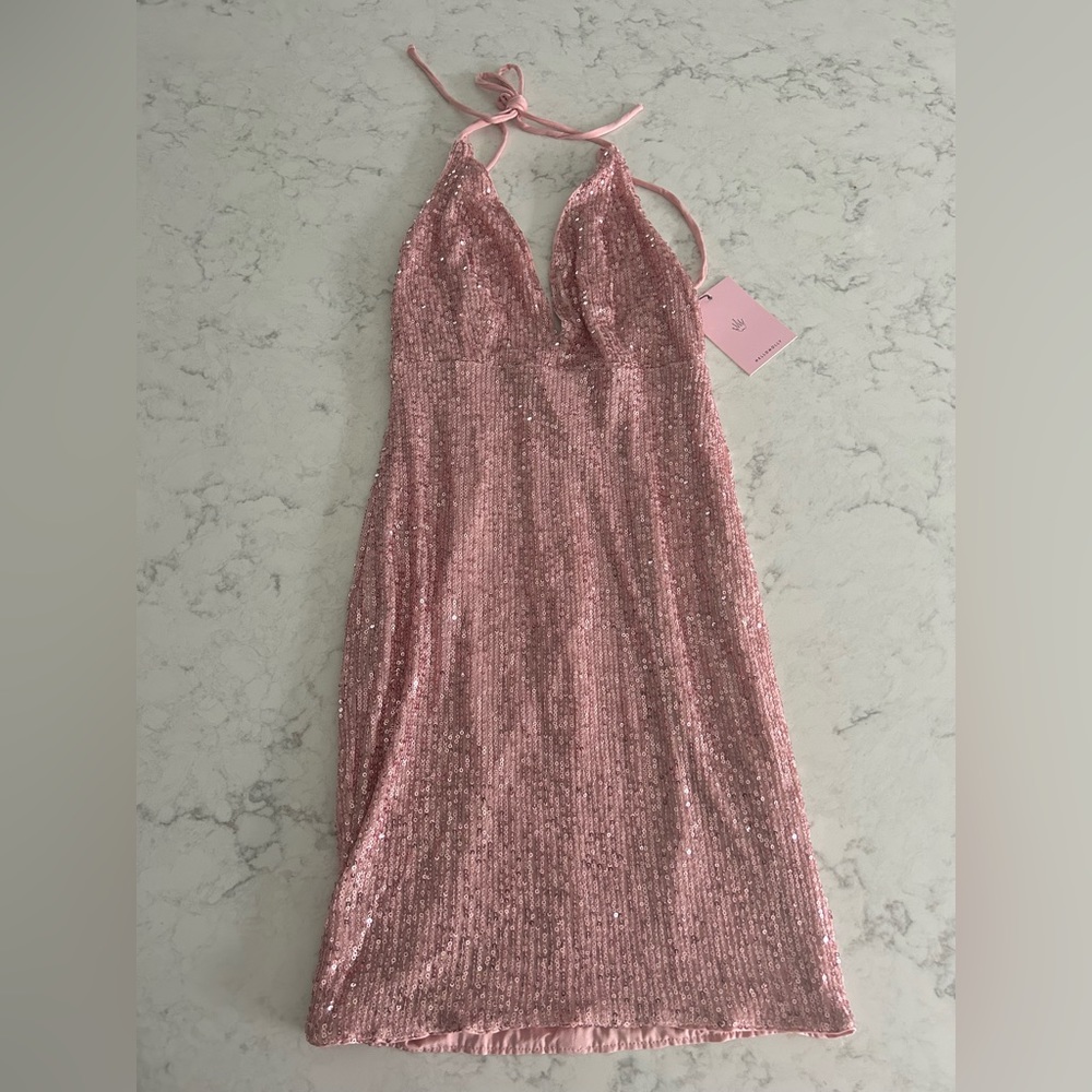 Tags on never worn!! Hello Molly Bodycon Glitter Dress